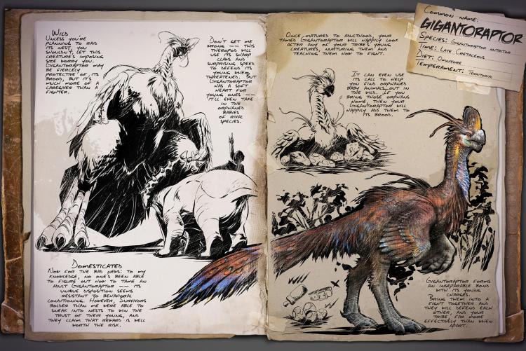 Gigantoraptor - Official Dossier