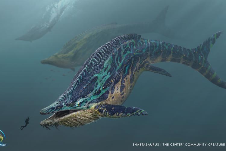 Shastasaurus Concept Art