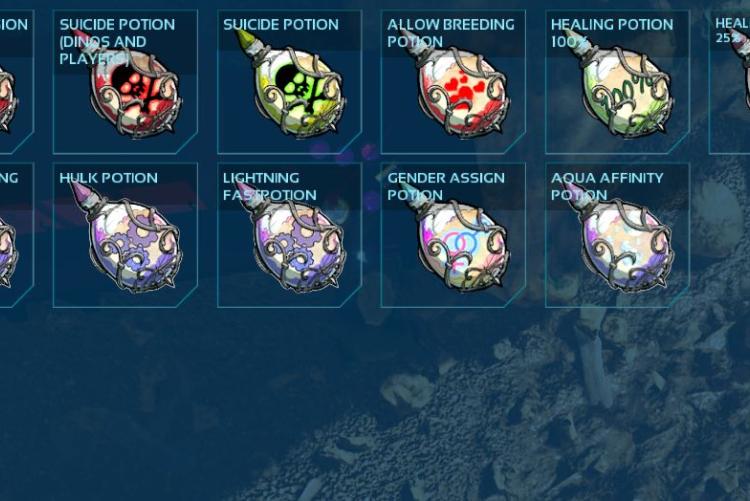 Crazy's Crazy Ascended Potions