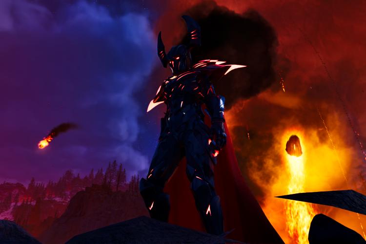 Ragnarok Volcano with Gothic Cosmetic