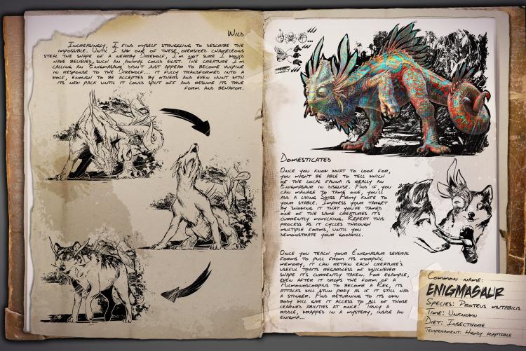 Dossier Enigmasaur by Wildcard