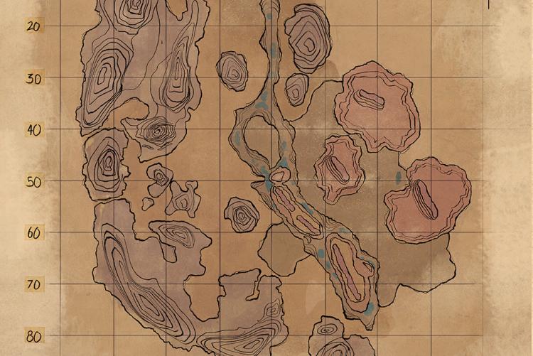 Scorched Earth - InGame Map mit Koordinaten