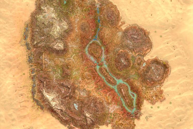 Scorched Earth - InGame Map