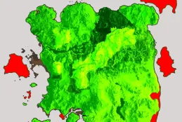 Ragnarok (rot markiert ggf. neue Landschaften)